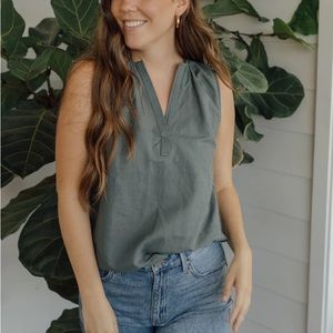 Neuflora Athens Linen Tank Top